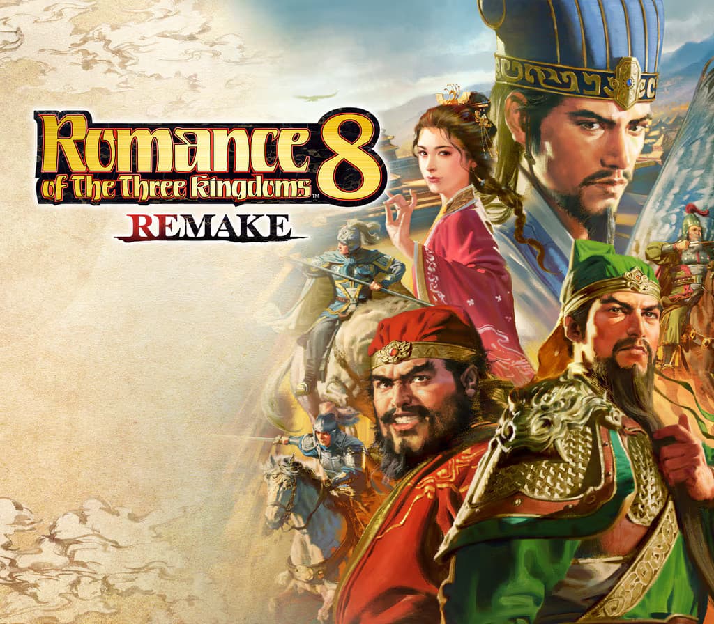 Romance of the Three Kingdoms 8 Remake + Destiny and Strategy Expansion Pack DLC PC Steam CD Key